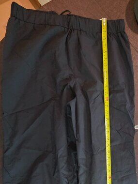 Columbia Rain Pants Waterproof Black Men's Size 32 Fishing Hiking